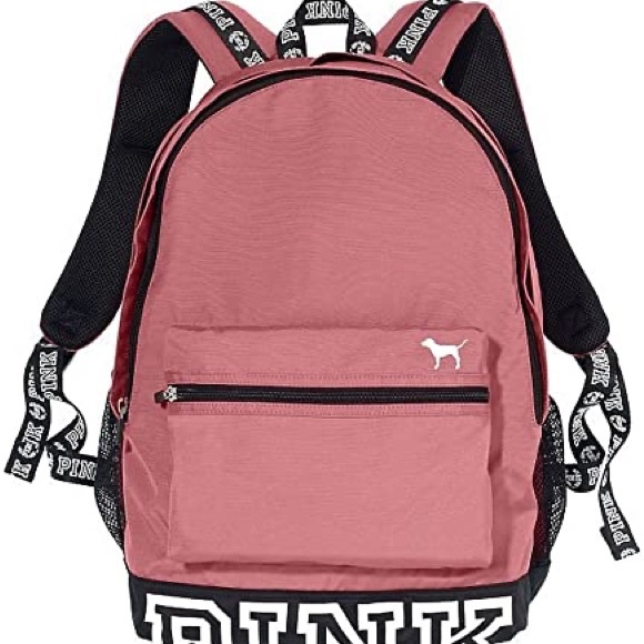 !!ISO!! PINK Victoria's Secret Campus Backpack in begonia pink - Picture 1 of 1